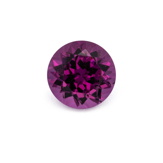 Royal Purple Garnet - lila, rund, 4x4 mm, 0.45 - 0.50 cts, Nr. RP95003