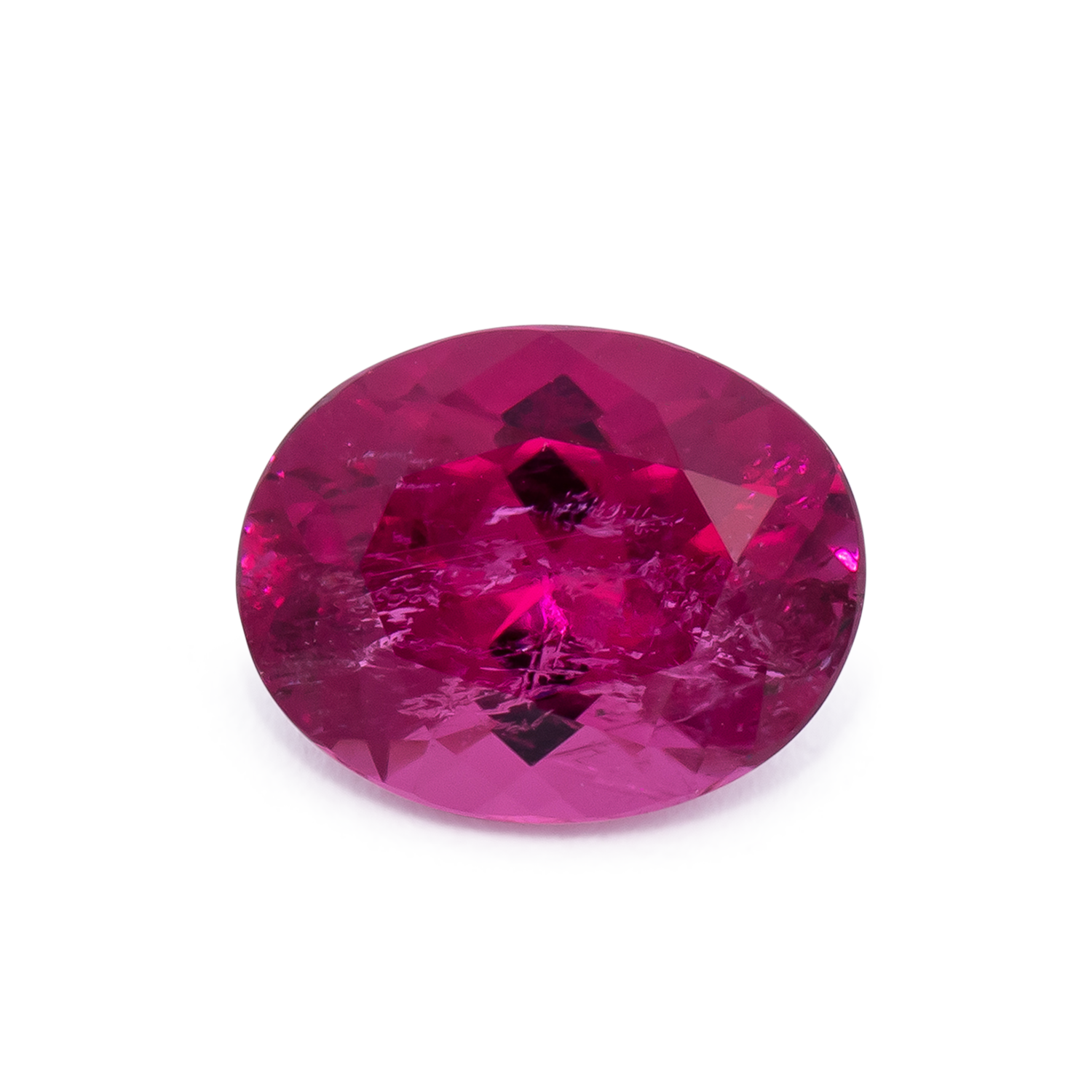 Rubellit - rosa, oval, 8.8x7 mm, 1.70 cts, Nr. RUB15004