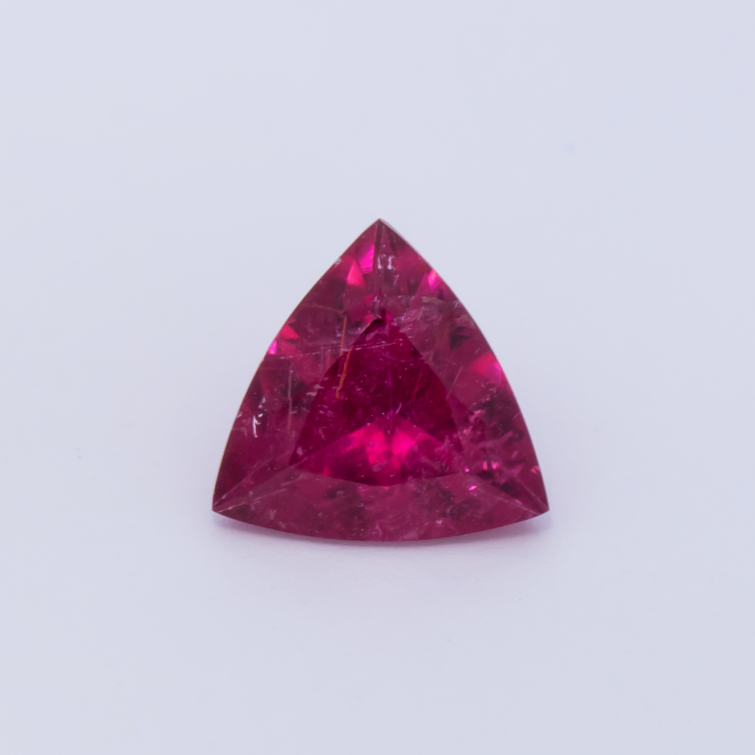 Rubellit - rosa, trillion, 7x7.3 mm, 0.99 cts, Nr. RUB15005