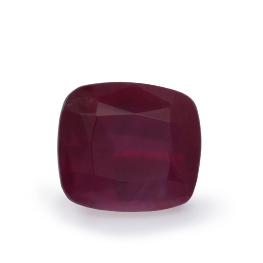 Rubin - rot, antik, 6.3x5.6 mm, 1.30 cts, Nr. RY10001