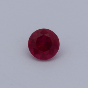 Rubin - rot, rund, 2.6x2.6 mm, 0.08 - 0.09 cts, Nr. RY10007