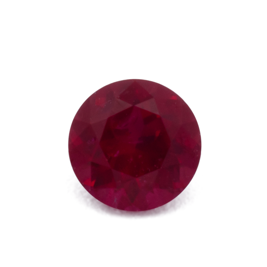 Rubin - rot, rund, 2.6x2.6 mm, 0.08 - 0.09 cts, Nr. RY10007