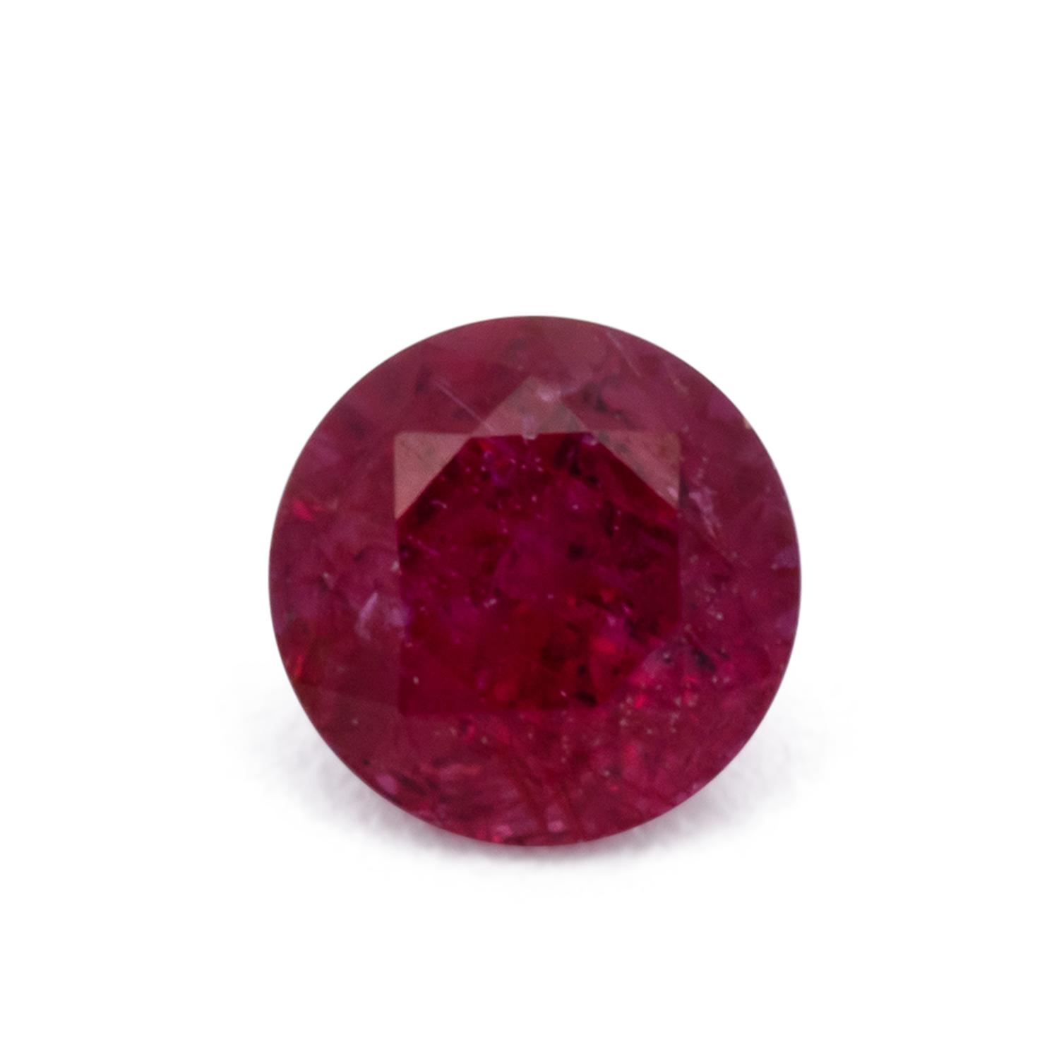 Rubin - rot, rund, 2.75x2.75 mm, 0.11 cts, Nr. RY10008