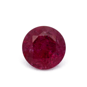 Rubin - rot, rund, 2.75x2.75 mm, 0.11 cts, Nr. RY10008