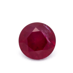 Rubin - rot, rund, 2.75x2.75 mm, 0.12 cts, Nr. RY10009