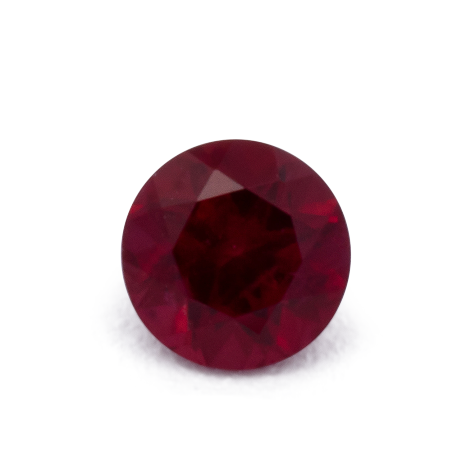 Rubin - rot, rund, 2.25x2.25 mm, 0.06 cts, Nr. RY10010