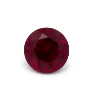 Rubin - rot, rund, 2.25x2.25 mm, 0.06 cts, Nr. RY10010