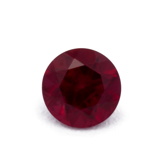 Rubin - rot, rund, 2.25x2.25 mm, 0.06 cts, Nr. RY10010