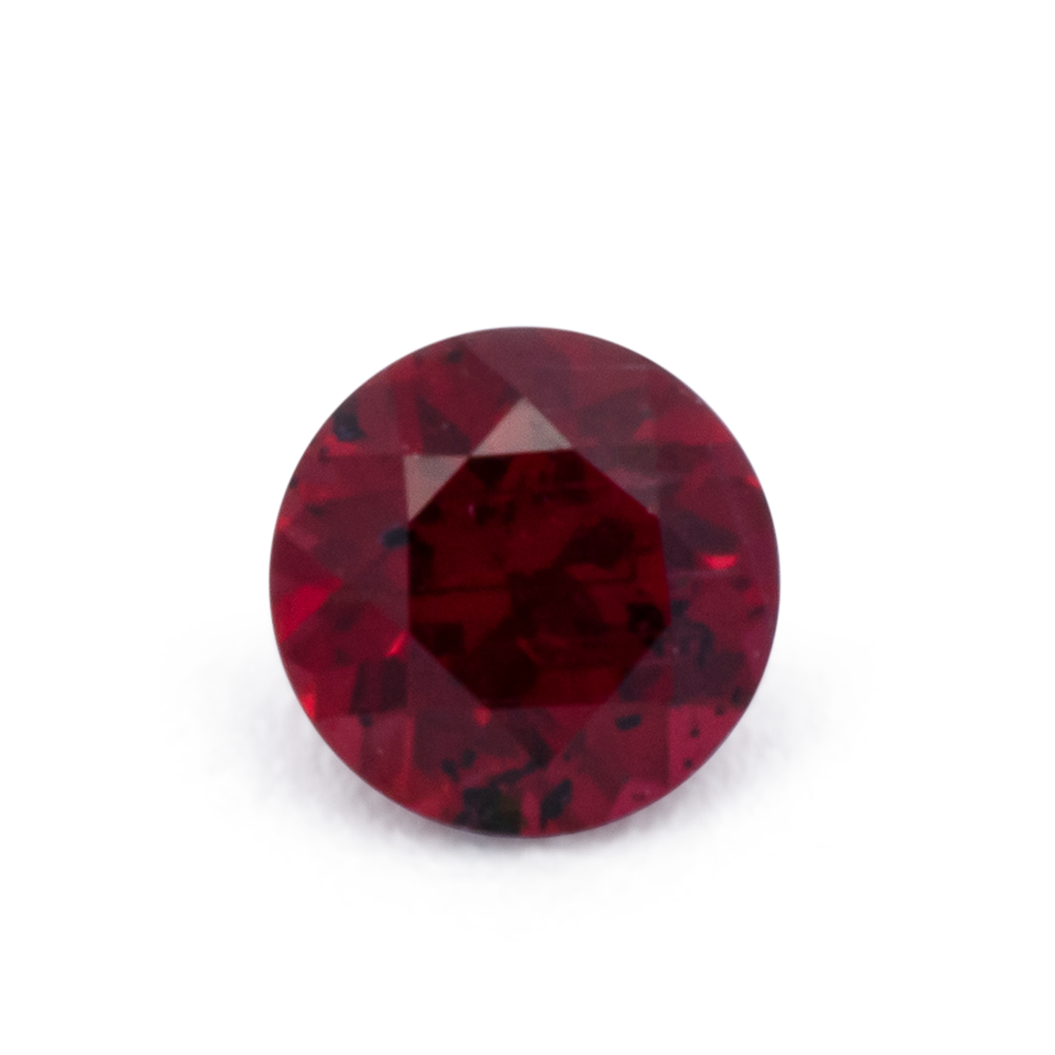 Rubin - rot, rund, 2.25x2.25 mm, 0.06 cts, Nr. RY10012