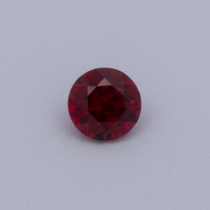 Rubin - rot, rund, 2.25x2.25 mm, 0.06 cts, Nr. RY10012