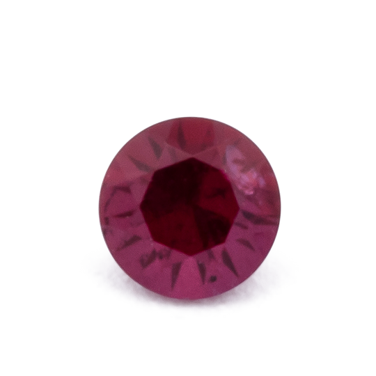 Rubin - rot, rund, 2x2 mm, 0.04 - 0.05 cts, Nr. RY10013