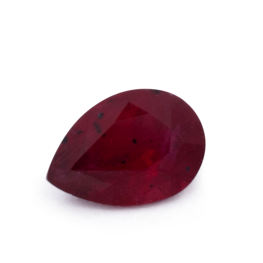 Rubin - rot, birnform, 5x3.5 mm, 0.27 cts, Nr. RY10016