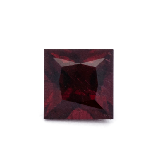 Rubin - rot, rechteck, 3.5x3.5 mm, 0.26 cts, Nr. RY10017