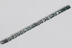 Spinell im Set - grau, rechteck, 3x3 mm, 3.46 cts, Nr. SET99106
