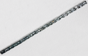 Spinell im Set - grau, baguette, 4x3 mm, 4.65 cts, Nr. SET99107