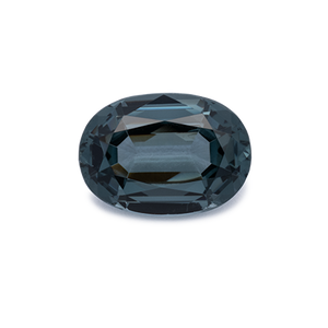 Spinell - grau, oval, 8.5x6 mm, 1.53 cts, Nr. SP90005