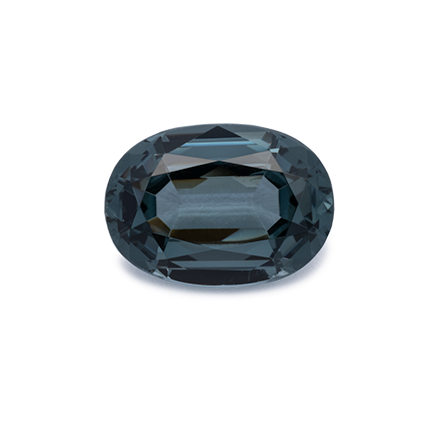 Spinell - grau, oval, 8.5x6 mm, 1.53 cts, Nr. SP90005
