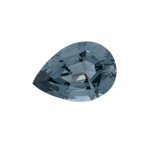 Spinell - grau, birnform, 9.3x6.5 mm, 1.60 cts, Nr. SP90016