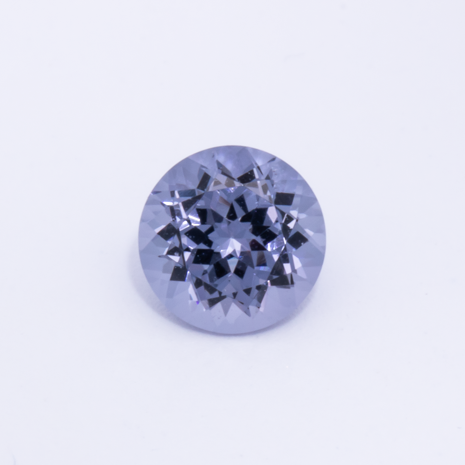 Spinell - lila, rund, 5x5 mm, 0.44 cts, Nr. SP90059
