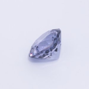 Spinell - lila, rund, 5x5 mm, 0.44 cts, Nr. SP90059