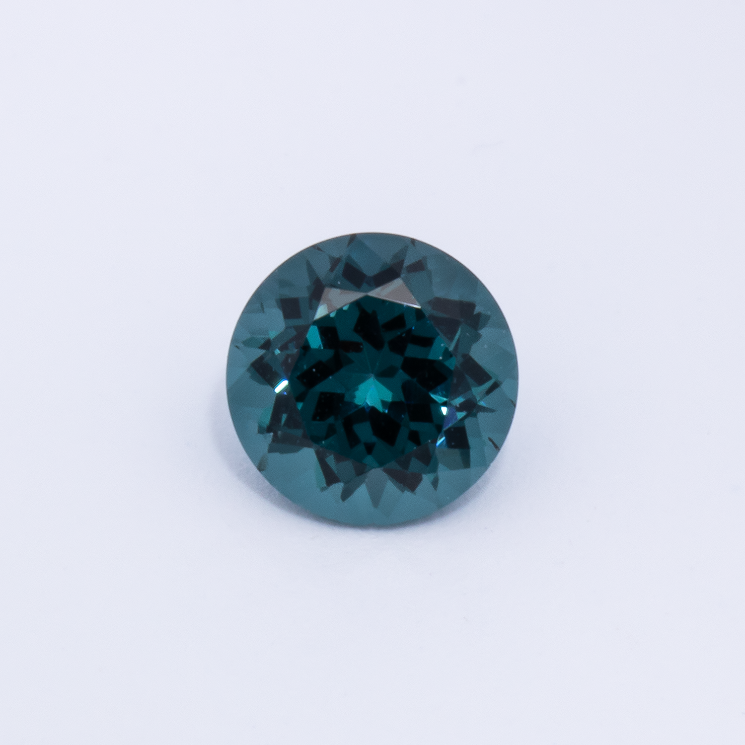 Spinell - blau, rund, 5x5 mm, 0.45 cts, Nr. SP90060