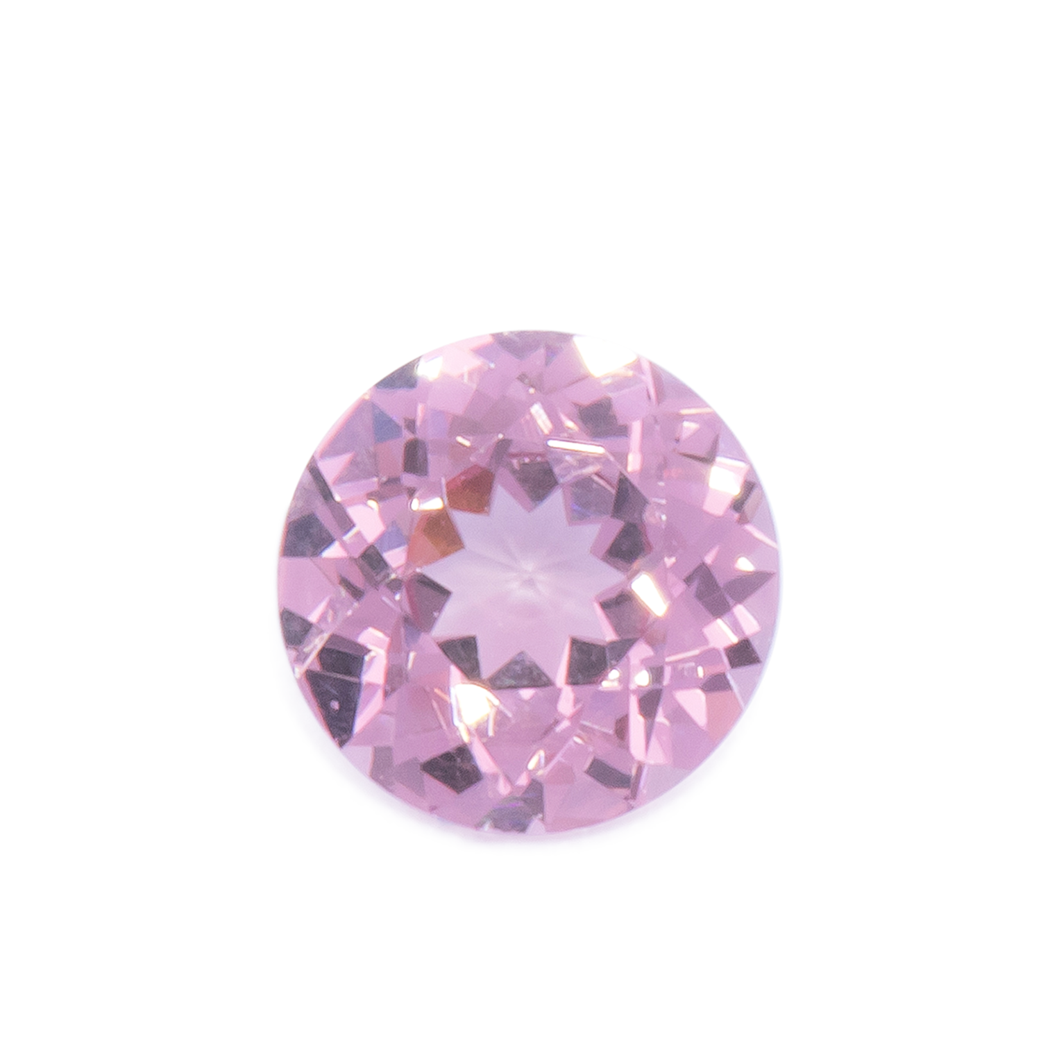 Spinell - rosa, rund, 4.5x4.5 mm, 0.42 cts, Nr. SP90061