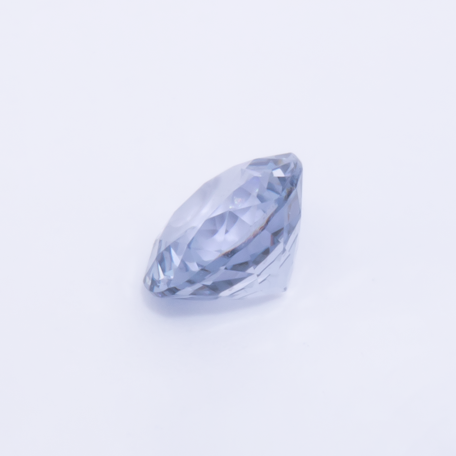 Spinell - lila, rund, 4.5x4.5 mm, 0.42 cts, Nr. SP90063