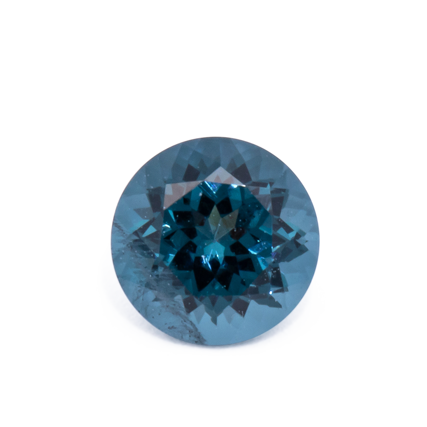 Spinell - blau, rund, 4.6x4.6 mm, 0.45 cts, Nr. SP90065