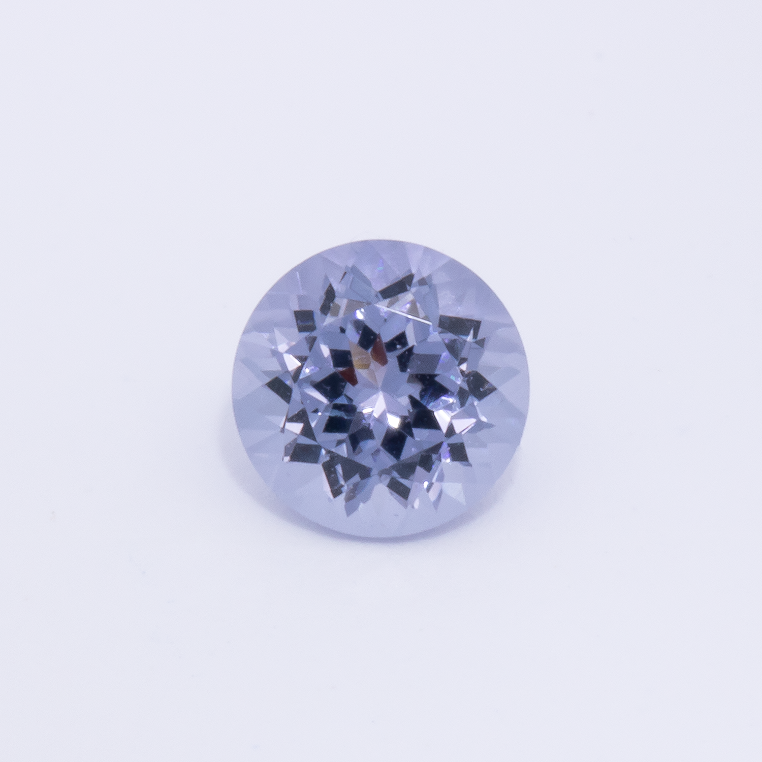Spinell - lila, rund, 4.5x4.5 mm, 0.44 cts, Nr. SP90066