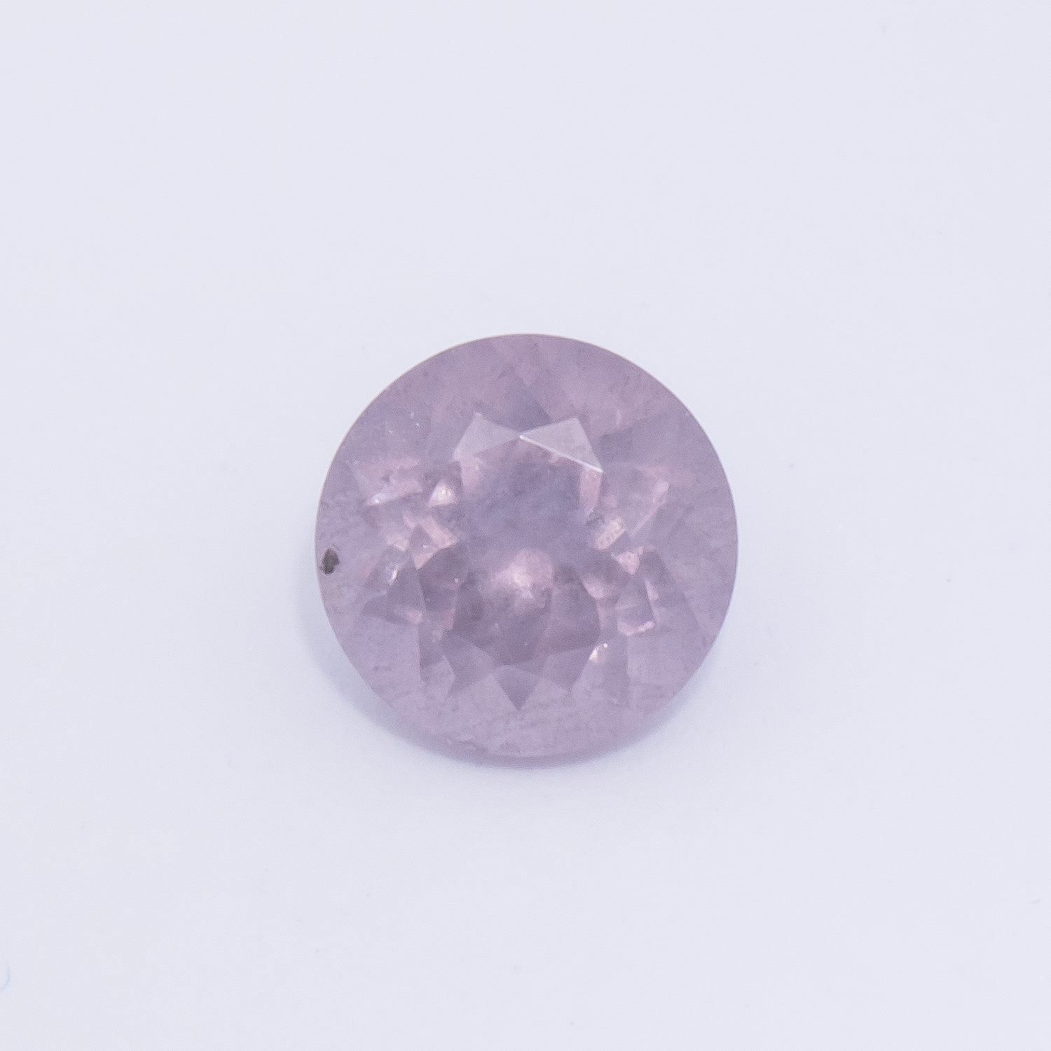 Spinell - lila, rund, 4.6x4.6 mm, 0.45 cts, Nr. SP90067