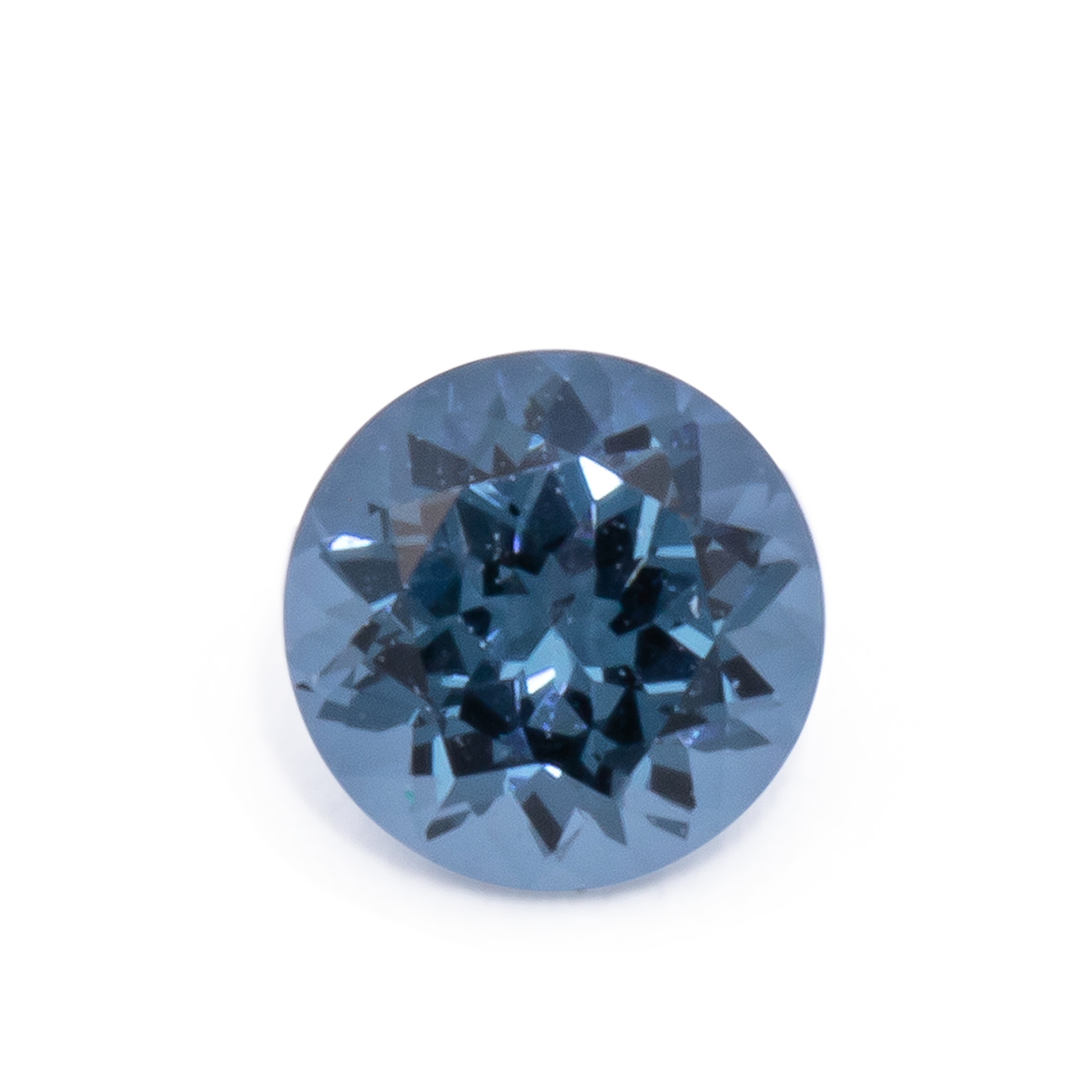 Spinell - blau, rund, 3.5x3.5 mm, 0.21 cts, Nr. SP90070