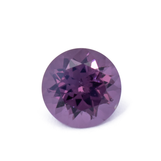 Spinell - lila, rund, 4x4 mm, 0.30 cts, Nr. SP90080