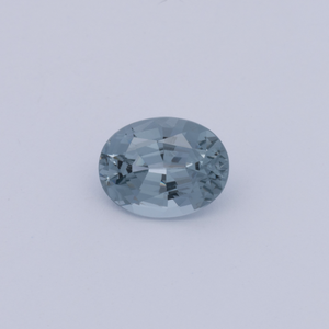 Spinell - grau, oval, 7.3x5.6 mm, 1.16 cts, Nr. SP90098