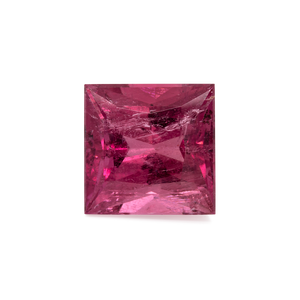 Tourmaline - pink/red, square, 14x14 mm, 13.89 cts, No. TR991016