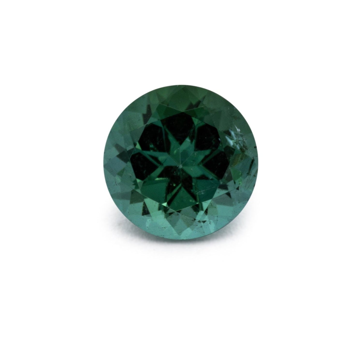 Turmalin - grün, rund, 5x5 mm, 0.47 cts, Nr. TR991062
