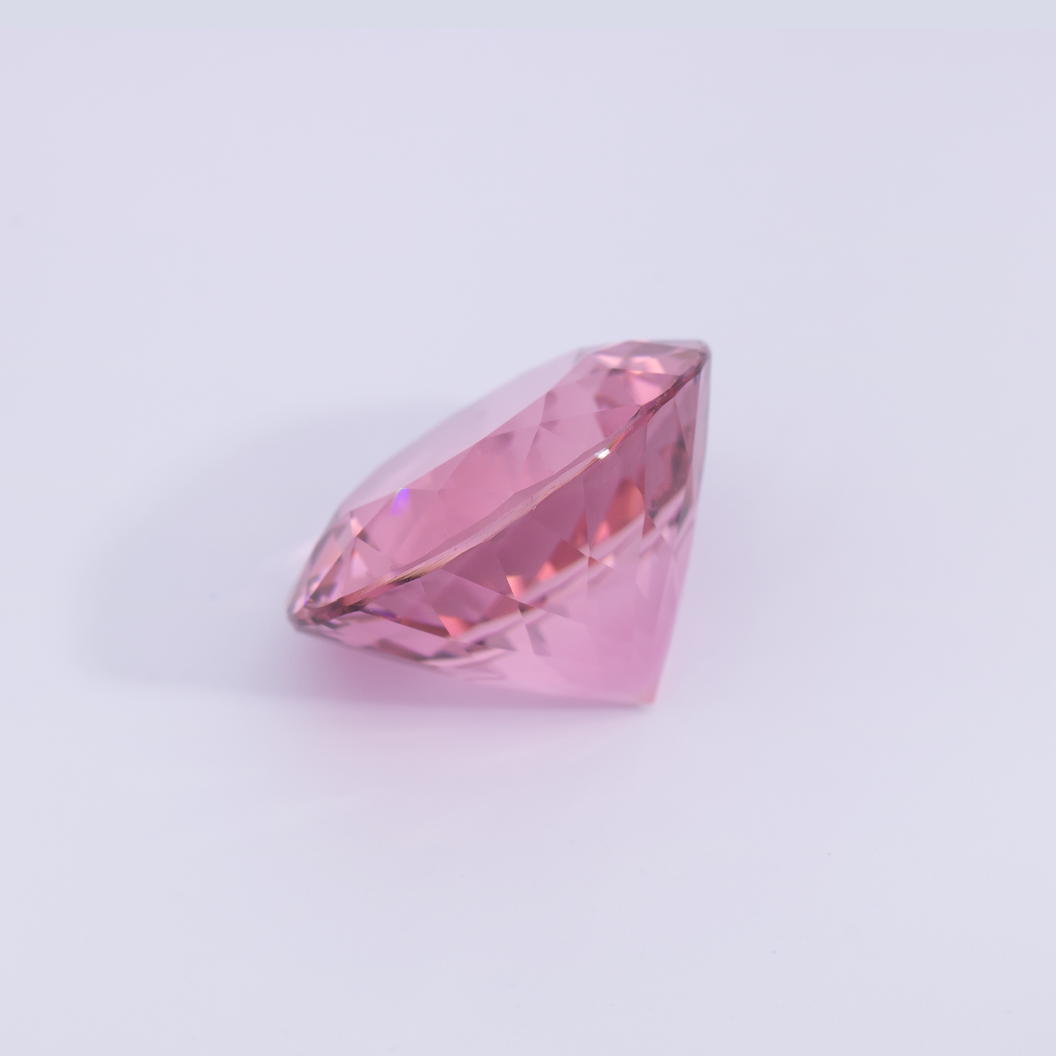 Turmalin - rosa, rund, 14x14 mm, 10.59 cts, Nr. TR991067