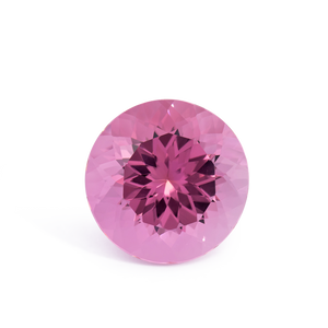 Tourmaline - pink, round, 14x14 mm, 10.59 cts, No. TR991067