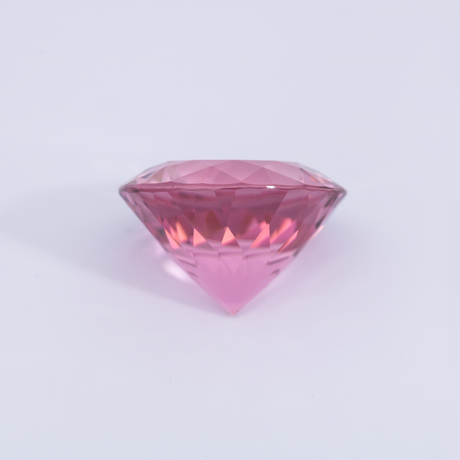 Turmalin - rosa, rund, 14x14 mm, 10.59 cts, Nr. TR991067