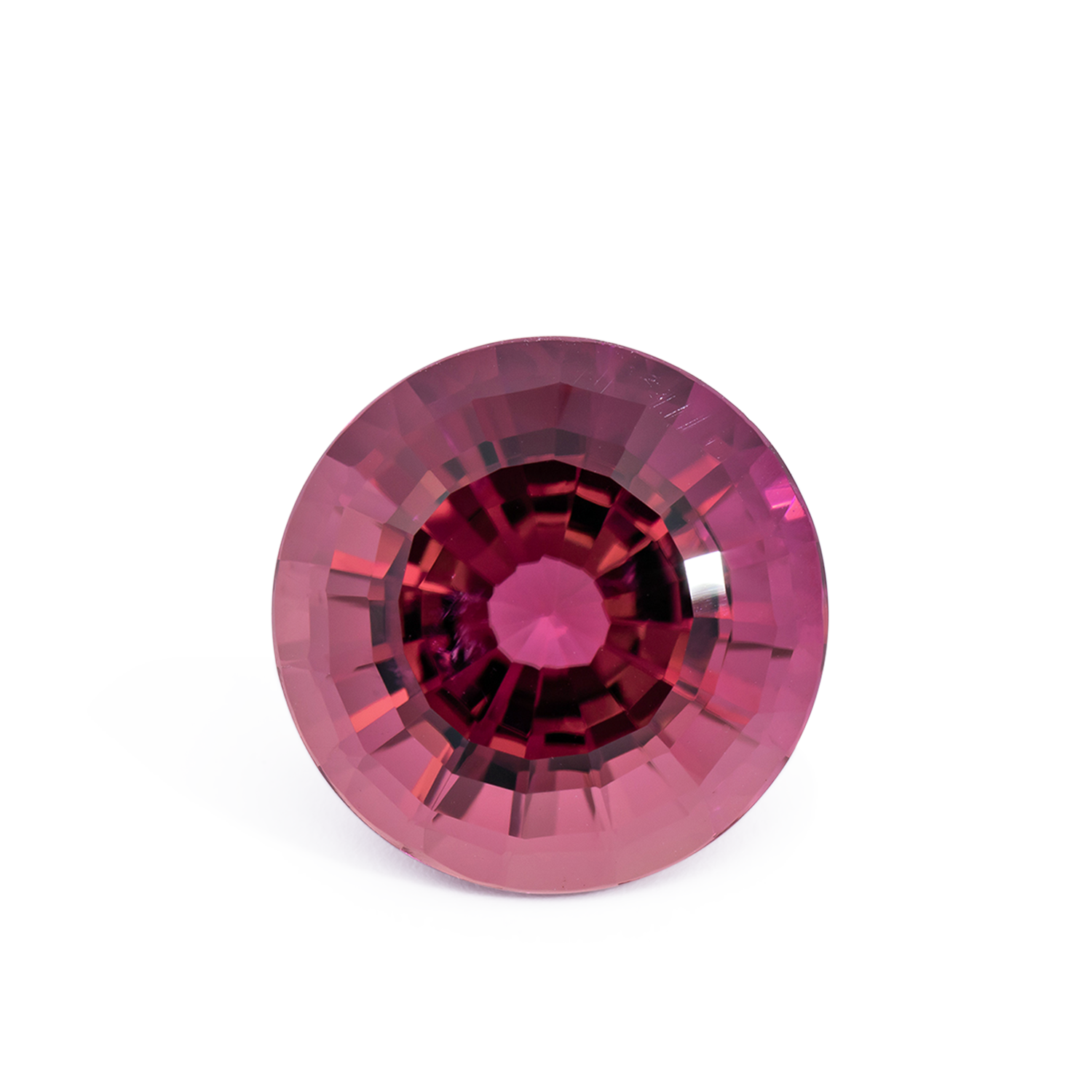 Tourmaline - pink, round, 15x15 mm, 12.55 cts, No. TR991068