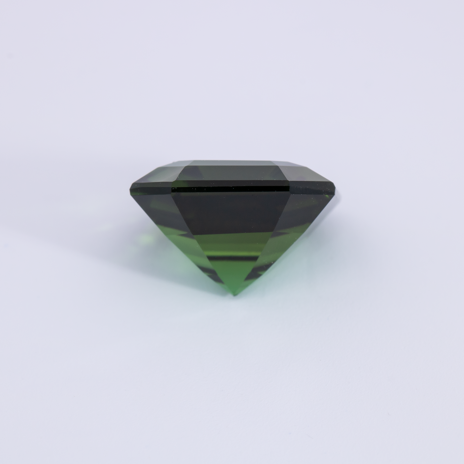 Turmalin - grün, asscher, 11x11 mm, 5.69 cts, Nr. TR991072