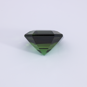 Turmalin - grün, asscher, 11x11 mm, 5.69 cts, Nr. TR991072
