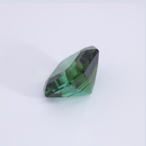 Turmalin - grün, asscher, 11x11 mm, 5.69 cts, Nr. TR991072