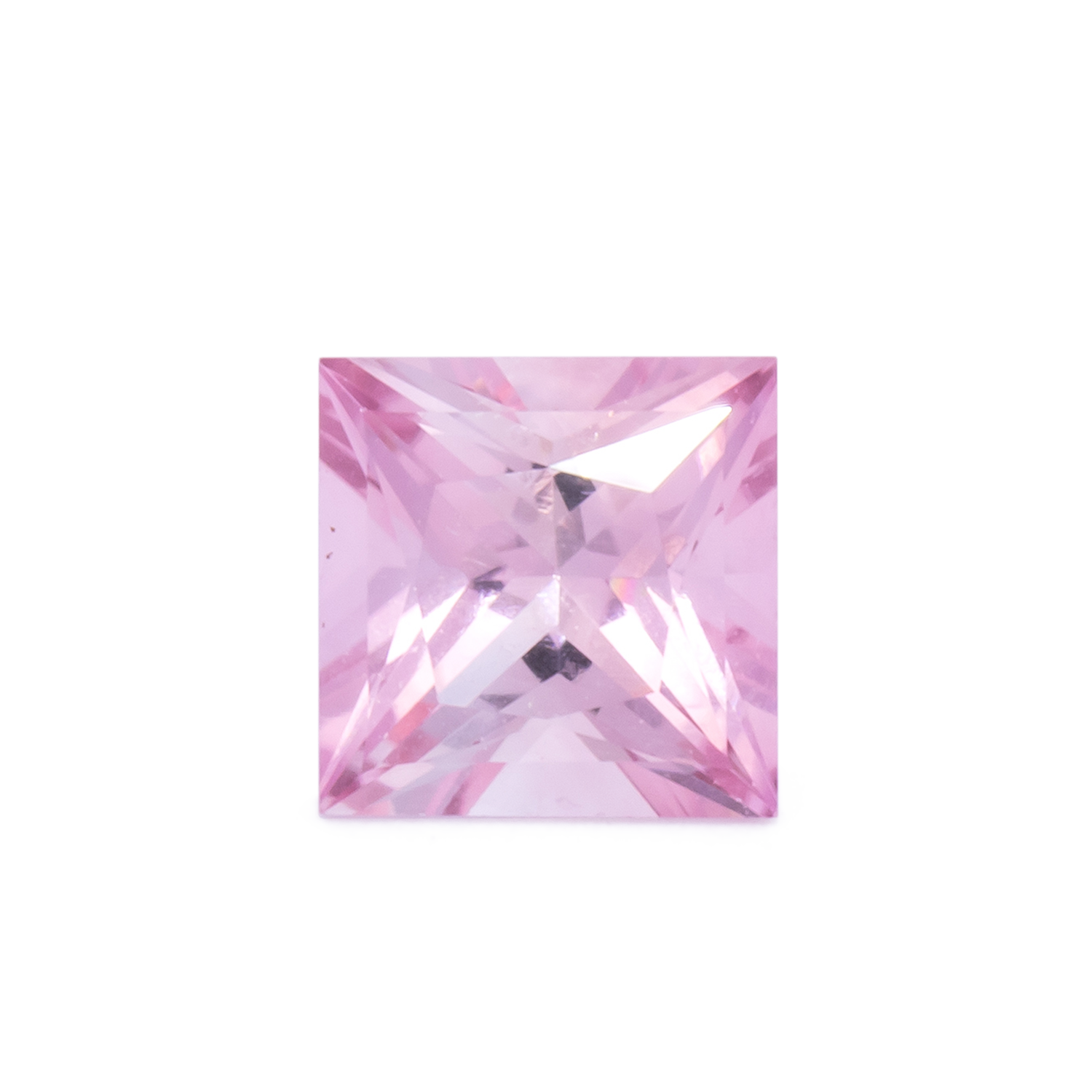 Turmalin - rosa, rechteck, 5x5 mm, 0.56 - 0.60 cts, Nr. TR991075