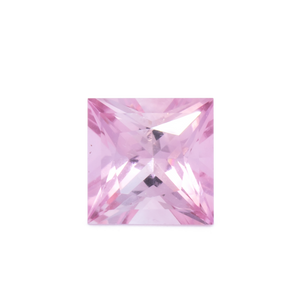 Turmalin - rosa, rechteck, 5x5 mm, 0.56 - 0.60 cts, Nr. TR991075
