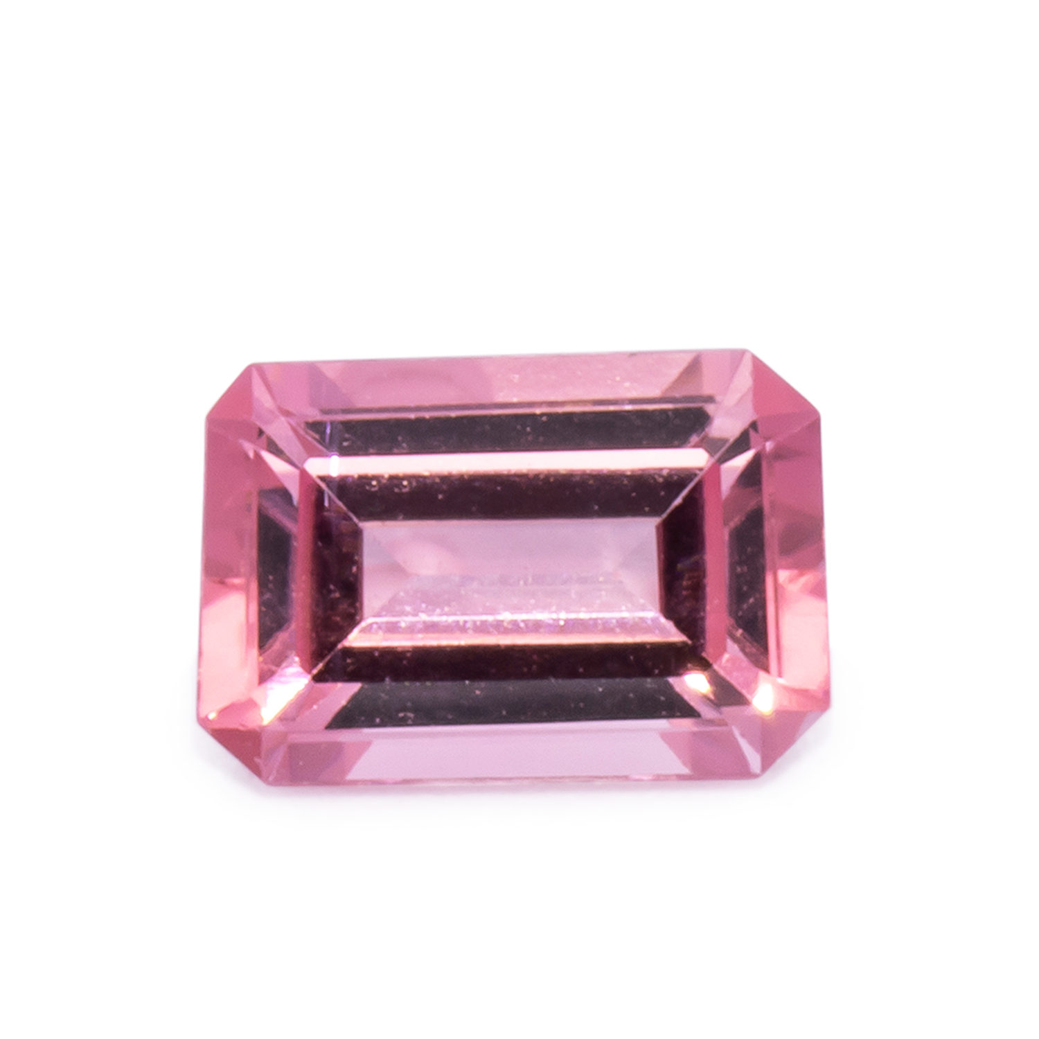 Turmalin - rosa, achteck, 6x4 mm, 0.55 cts, Nr. TR991077