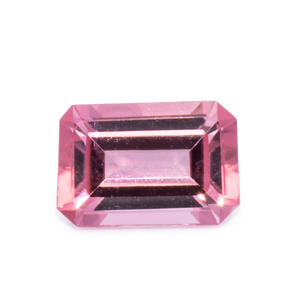 Turmalin - rosa, achteck, 6x4 mm, 0.55 cts, Nr. TR991077