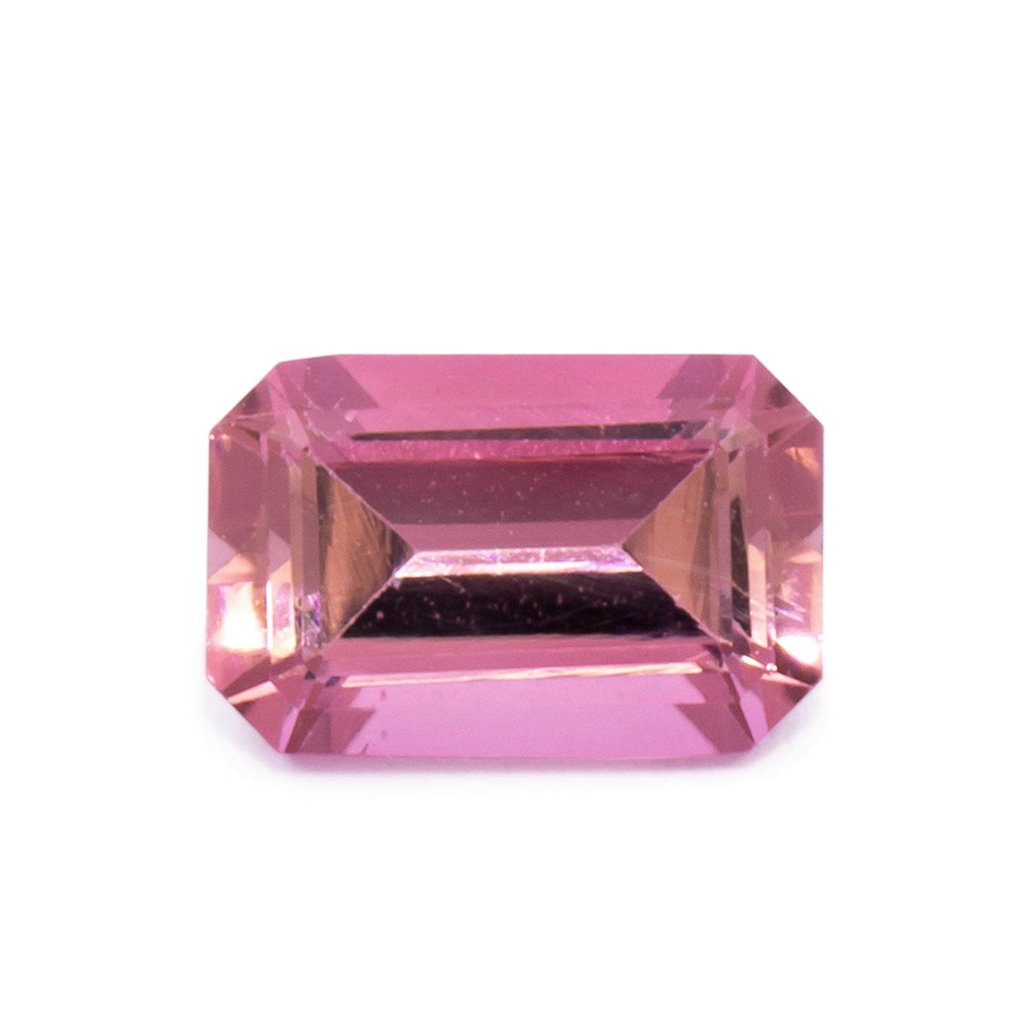 Turmalin - rosa, achteck, 6x4 mm, 0.56 cts, Nr. TR991078