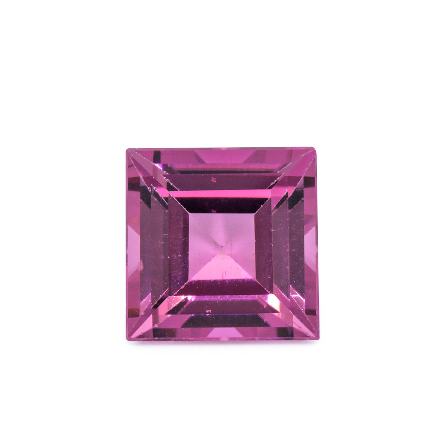 Turmalin - rosa, rechteck, 7.8x7.8 mm, 2.30 cts, Nr. TR991080