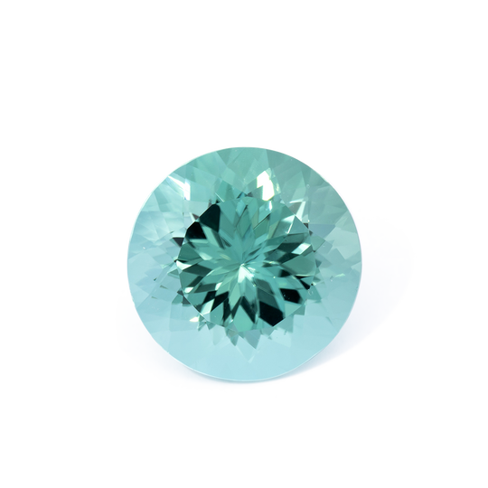 Turmalin - grün, rund, 16x16 mm, 14.64 cts, Nr. TR991086