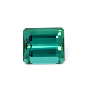 Turmalin - grün, achteck, 15x13 mm, 14.70 cts, Nr. TR991087